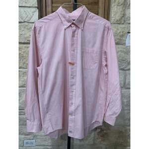Vineyard Vines Men’s Murray Long Sleeve Shirt Button Down Pink Size Large